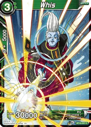 Whis (BT16-057) [Realm of the Gods] | Cracking-Singles