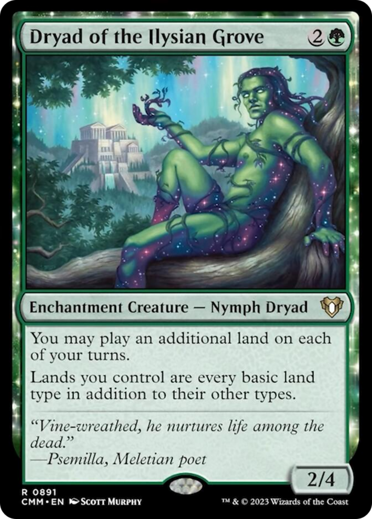 Dryad of the Ilysian Grove [Commander Masters] | Cracking-Singles