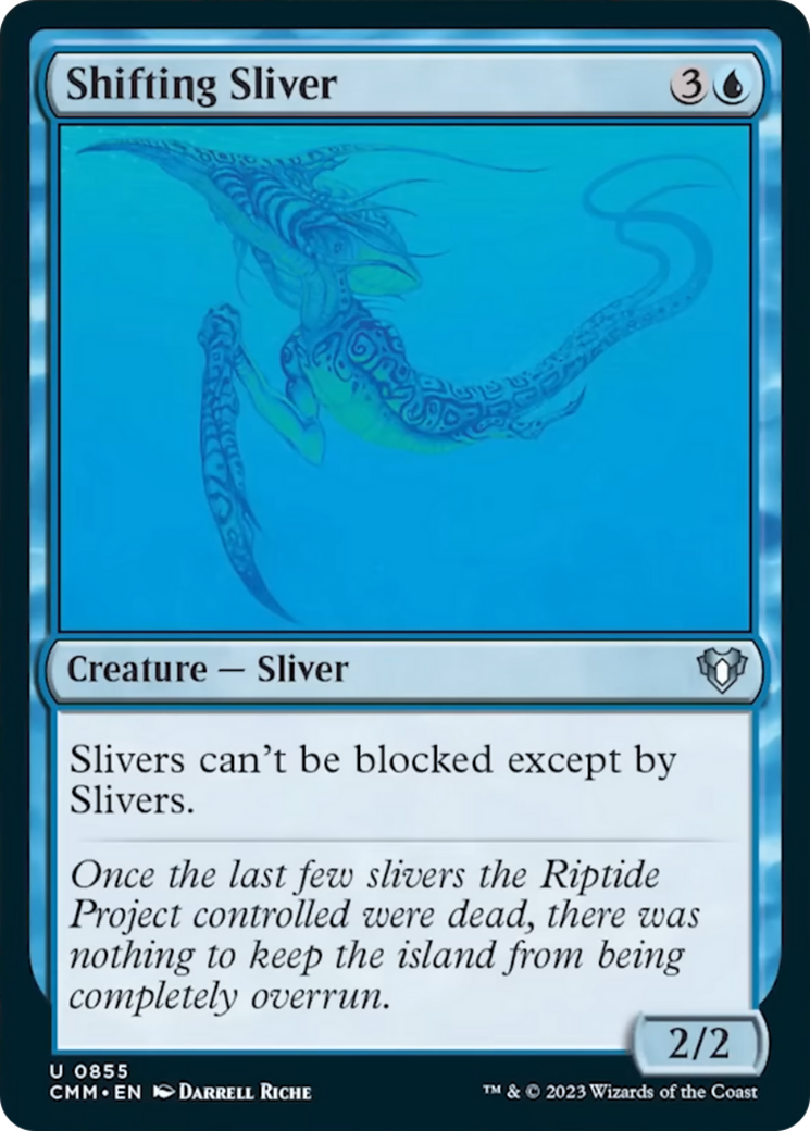 Shifting Sliver [Commander Masters] | Cracking-Singles