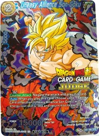 Uneasy Alliance Son Goku (DB1-096) [Judge Promotion Cards] | Cracking-Singles