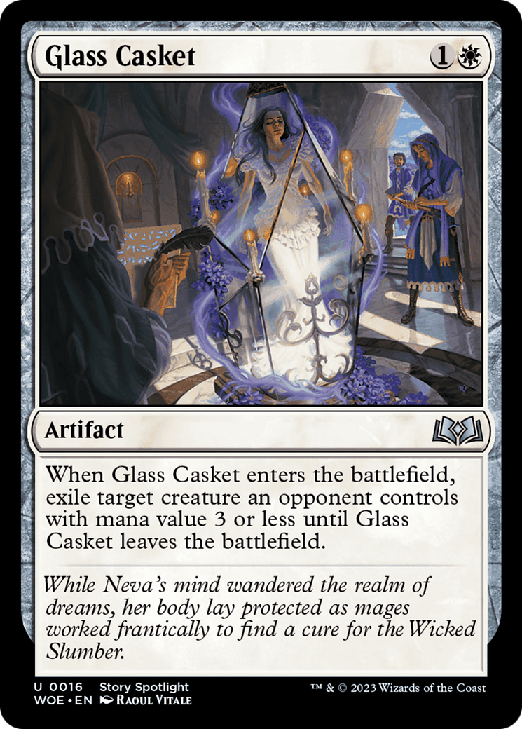 Glass Casket [Wilds of Eldraine] | Cracking-Singles