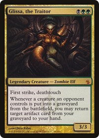 Glissa, the Traitor (Mirrodin Besieged) [Oversize Cards] | Cracking-Singles