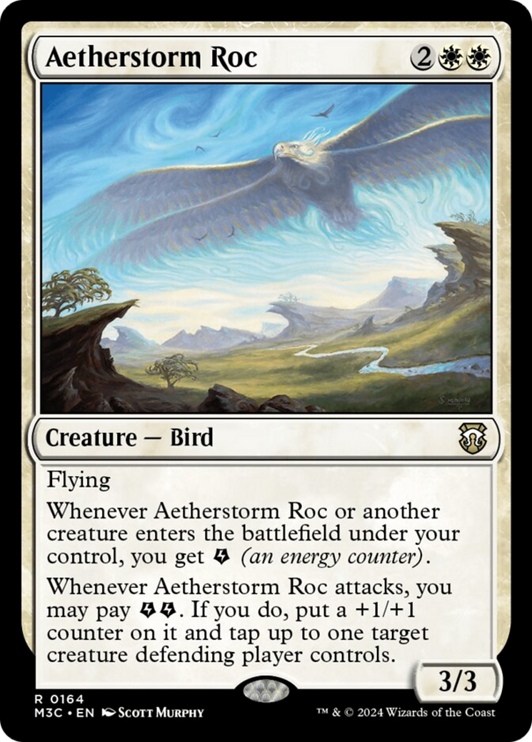 Aetherstorm Roc [Modern Horizons 3 Commander] | Cracking-Singles