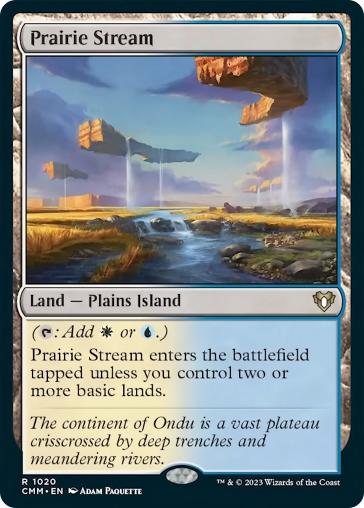 Prairie Stream [Commander Masters] | Cracking-Singles