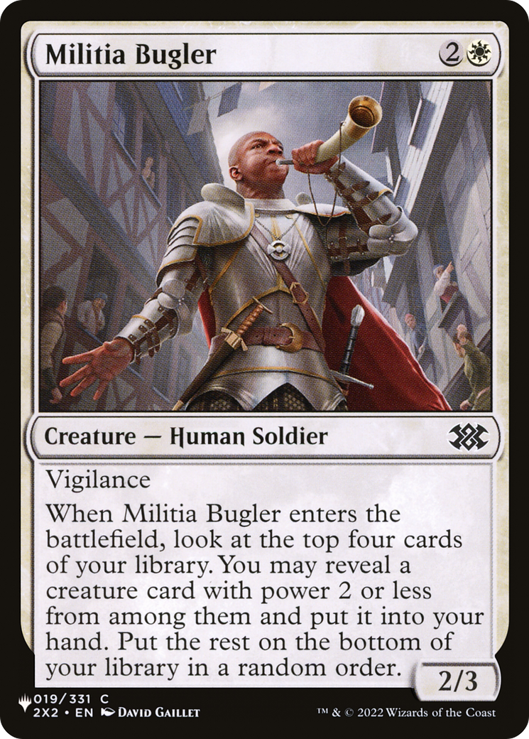 Militia Bugler [The List] | Cracking-Singles