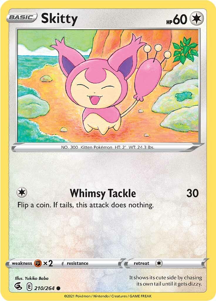 Skitty (210/264) [Sword & Shield: Fusion Strike] | Cracking-Singles