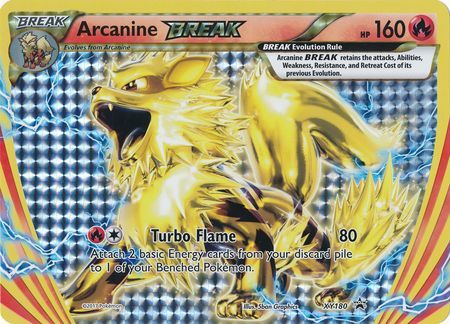 Arcanine BREAK (XY180) (Jumbo Card) [XY: Black Star Promos] | Cracking-Singles