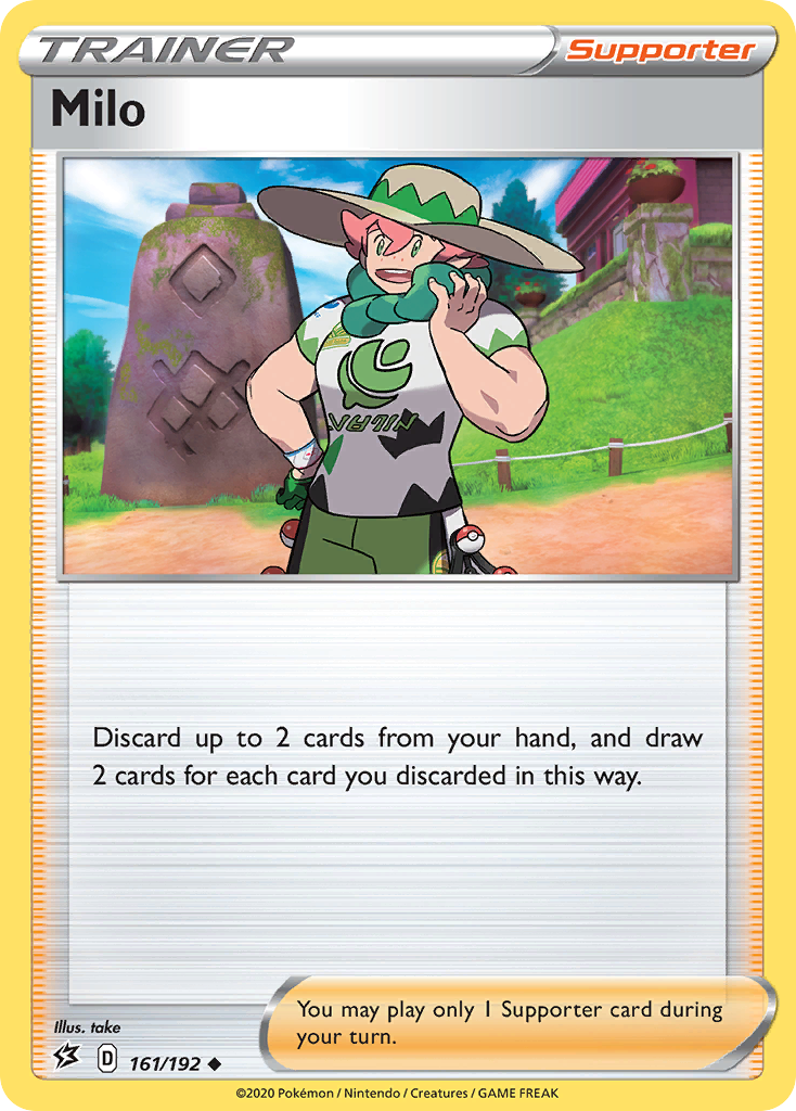 Milo (161/192) [Sword & Shield: Rebel Clash] | Cracking-Singles