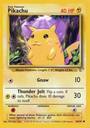 Pikachu (58/102) (E3 Stamped Promo) [Miscellaneous Cards] | Cracking-Singles