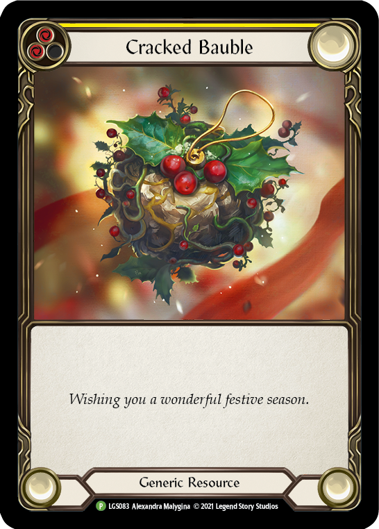 Cracked Bauble (Holiday 2021) [LGS083] (Promo)  Cold Foil | Cracking-Singles