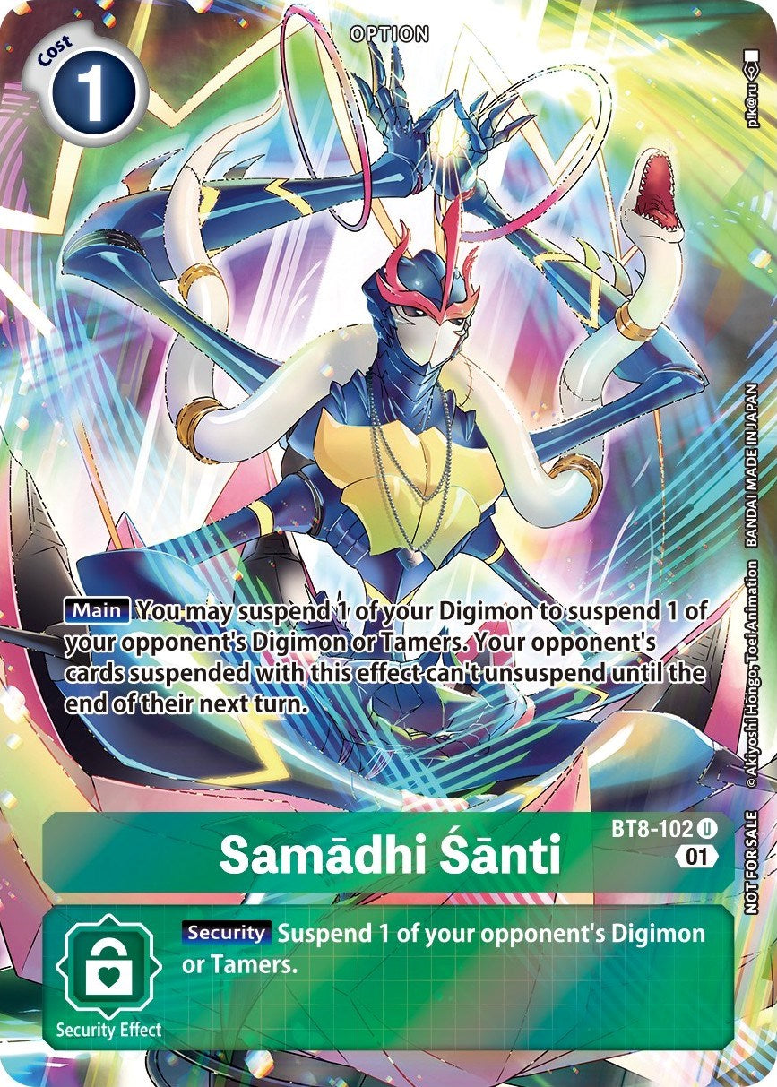 Samadhi Santi [BT8-102] (Summer 2022 Dash Pack) [New Awakening Promos] | Cracking-Singles