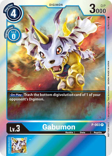 Gabumon [P-003] [Promotional Cards] | Cracking-Singles