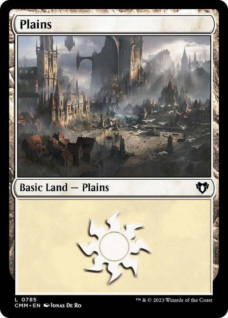 Plains (785) [Commander Masters] | Cracking-Singles