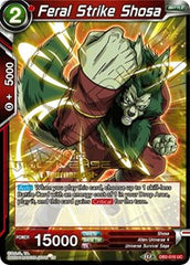 Feral Strike Shosa (Divine Multiverse Draft Tournament) (DB2-016) [Tournament Promotion Cards] | Cracking-Singles