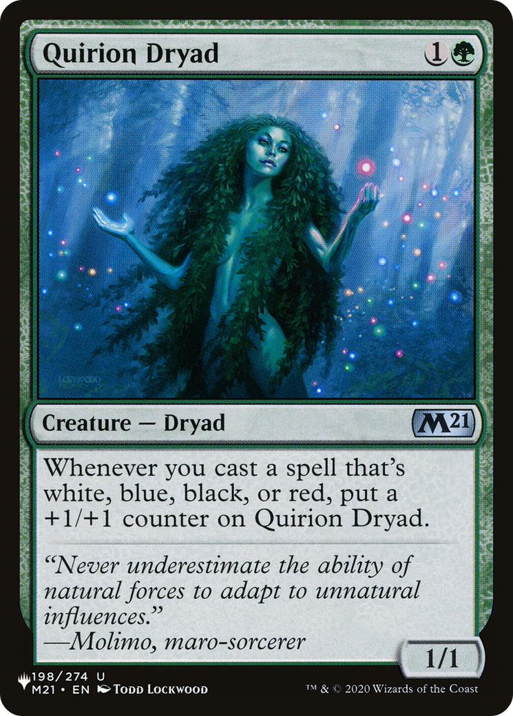 Quirion Dryad [The List] | Cracking-Singles