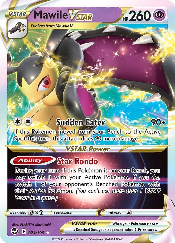 Mawile VSTAR (071/195) [Sword & Shield: Silver Tempest] | Cracking-Singles