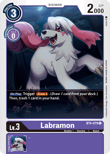 Labramon [BT4-079] [Great Legend] | Cracking-Singles