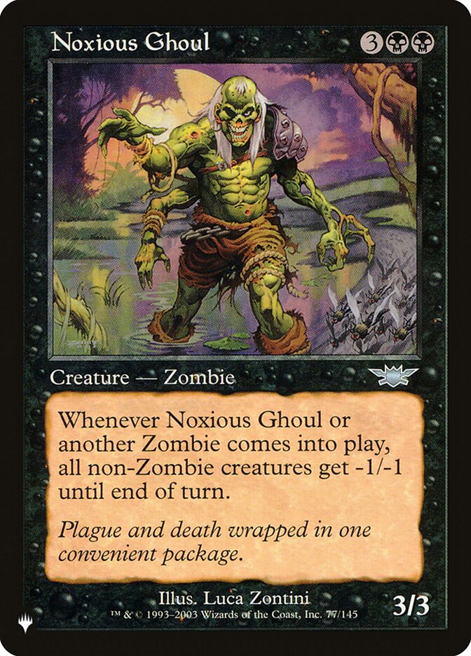 Noxious Ghoul [The List] | Cracking-Singles