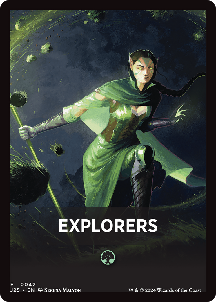 Explorers Theme Card [Foundations Jumpstart Front Cards] | Cracking-Singles