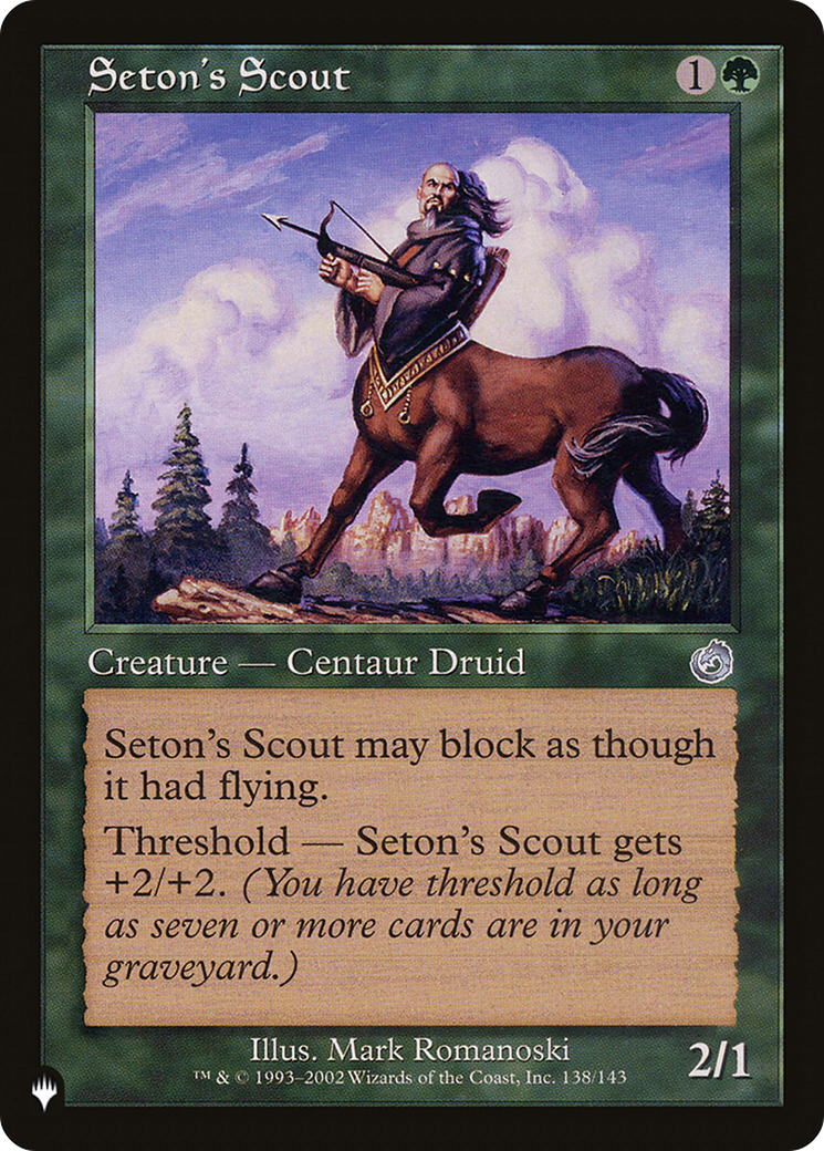 Seton's Scout [The List] | Cracking-Singles