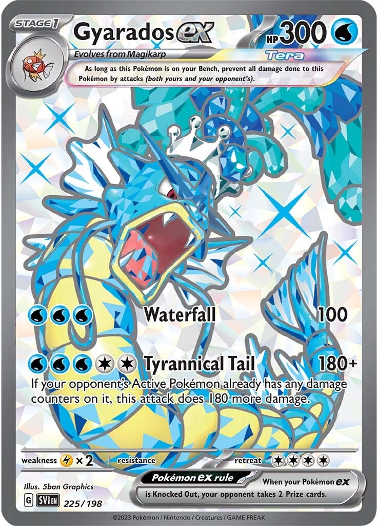 Gyarados ex (225/198) [Scarlet & Violet: Base Set] | Cracking-Singles