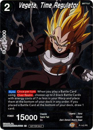 Vegeta, Time Regulator (Championship Final 2019) (P-142) [Tournament Promotion Cards] | Cracking-Singles