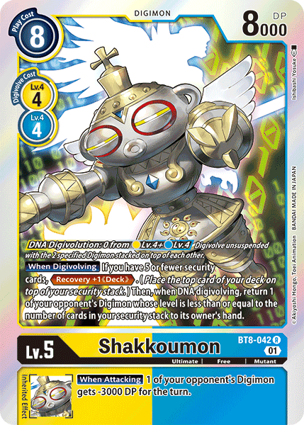 Shakkoumon [BT8-042] [New Awakening] | Cracking-Singles