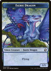 Devil // Faerie Dragon Double-Sided Token [Dungeons & Dragons: Adventures in the Forgotten Realms Tokens] | Cracking-Singles