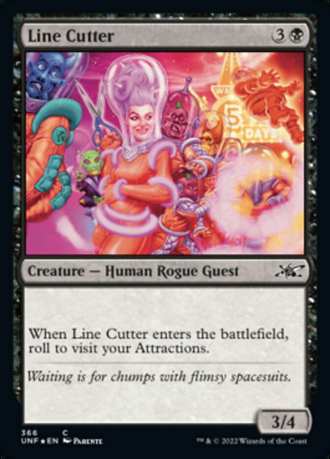 Line Cutter (Galaxy Foil) [Unfinity] | Cracking-Singles