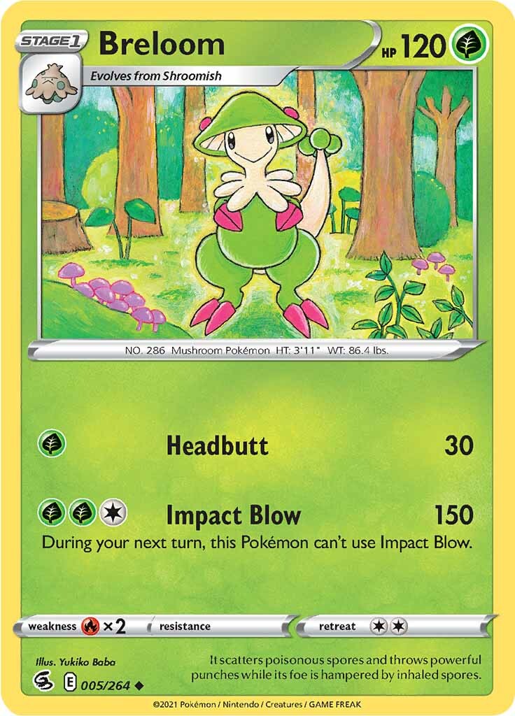 Breloom (005/264) [Sword & Shield: Fusion Strike] | Cracking-Singles