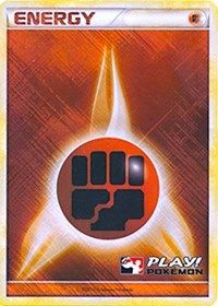 Fighting Energy (2010 Play Pokemon Promo) [League & Championship Cards] | Cracking-Singles