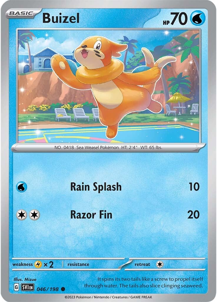 Buizel (046/198) [Scarlet & Violet: Base Set] | Cracking-Singles