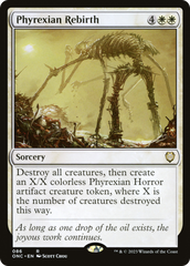 Phyrexian Rebirth [Phyrexia: All Will Be One Commander] | Cracking-Singles