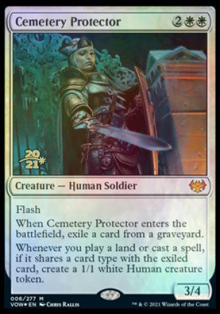 Cemetery Protector [Innistrad: Crimson Vow Prerelease Promos] | Cracking-Singles