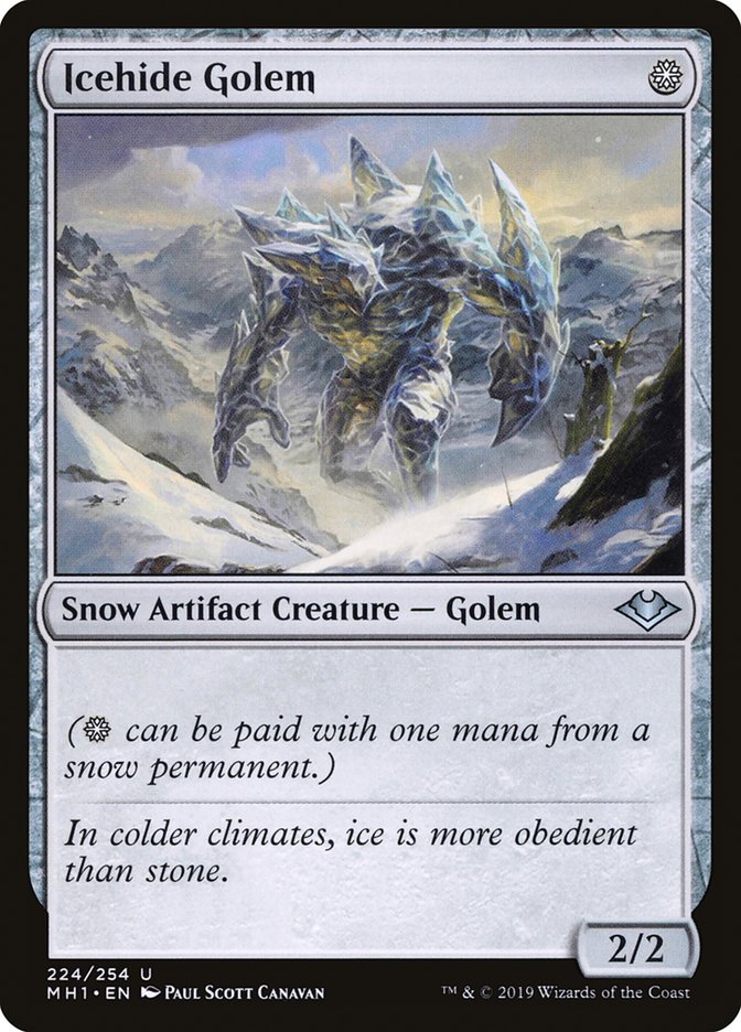 Icehide Golem [Modern Horizons] | Cracking-Singles