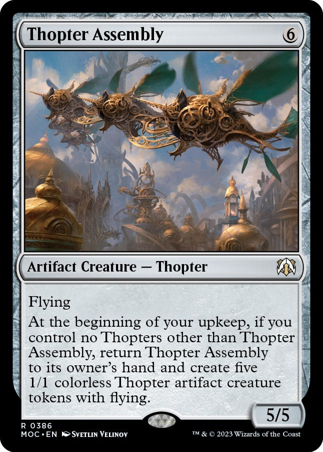 Thopter Assembly [March of the Machine Commander] | Cracking-Singles