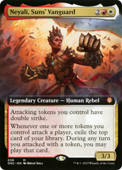 Neyali, Suns' Vanguard (Extended Art) [Phyrexia: All Will Be One Commander] | Cracking-Singles