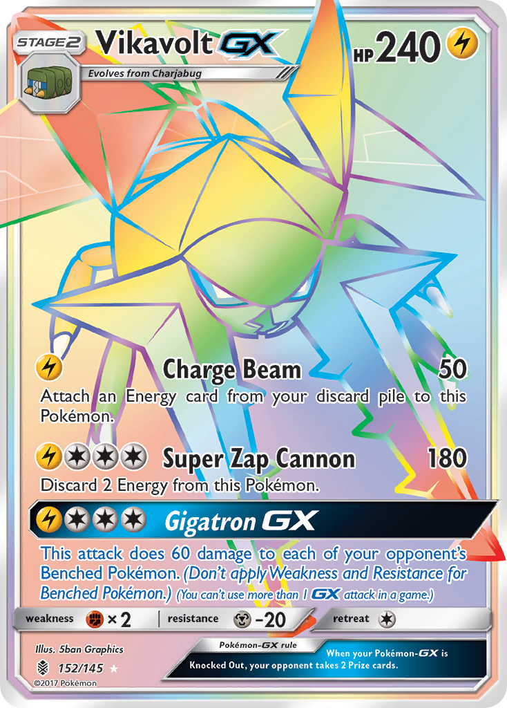 Vikavolt GX (152/145) [Sun & Moon: Guardians Rising] | Cracking-Singles