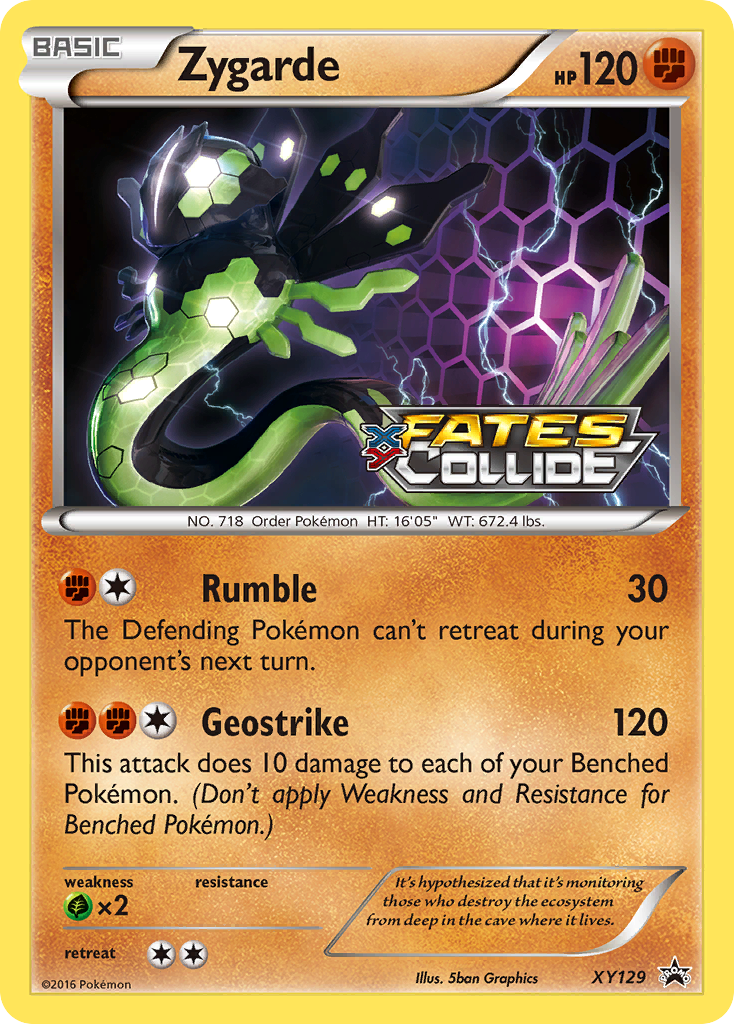 Zygarde (XY129) [XY: Black Star Promos] | Cracking-Singles