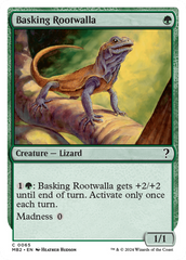 Basking Rootwalla (White Border) [Mystery Booster 2] | Cracking-Singles