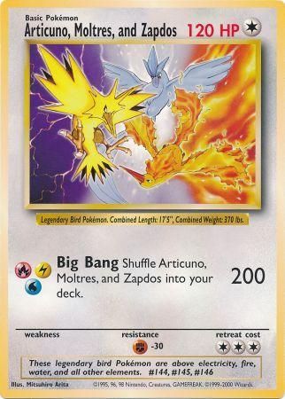 Articuno, Moltres, and Zapdos (Jumbo Card) [Miscellaneous Cards] | Cracking-Singles