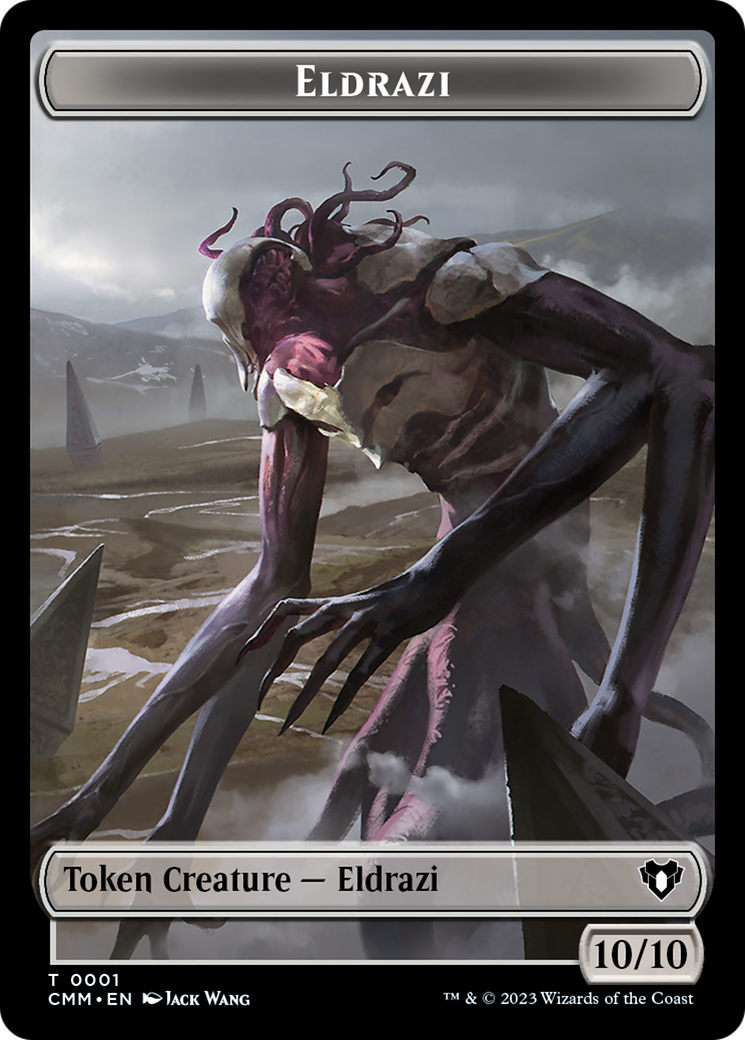 Eldrazi // Myr Double-Sided Token [Commander Masters Tokens] | Cracking-Singles