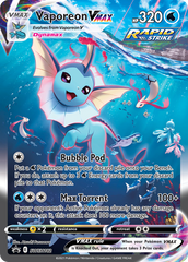 Vaporeon VMAX (SWSH182) (Jumbo Card) [Sword & Shield: Black Star Promos] | Cracking-Singles