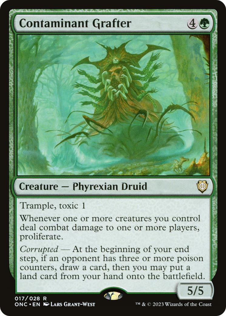 Contaminant Grafter [Phyrexia: All Will Be One Commander] | Cracking-Singles