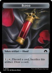 Blood // Energy Reserve Double-Sided Token [Modern Horizons 3 Tokens] | Cracking-Singles