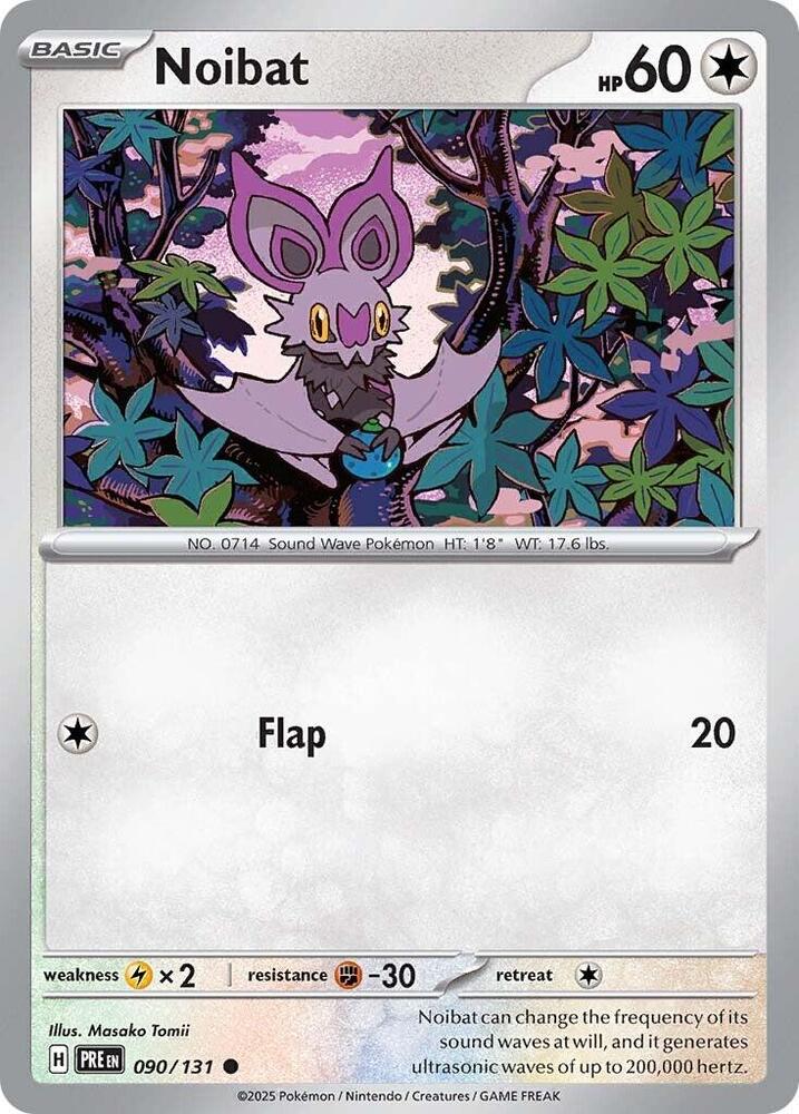 Noibat (090/131) [Scarlet & Violet: Prismatic Evolutions] | Cracking-Singles