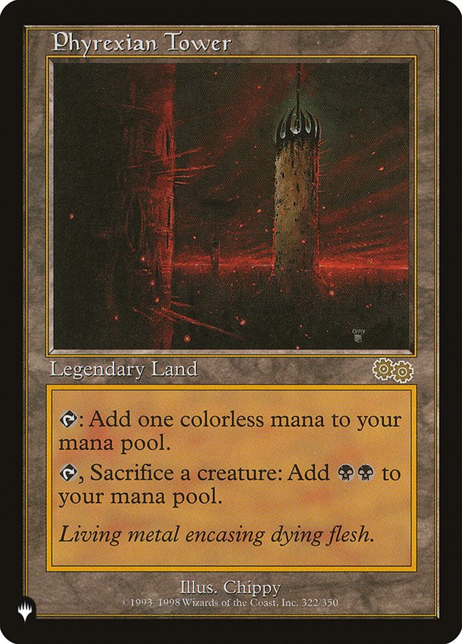 Phyrexian Tower [The List] | Cracking-Singles