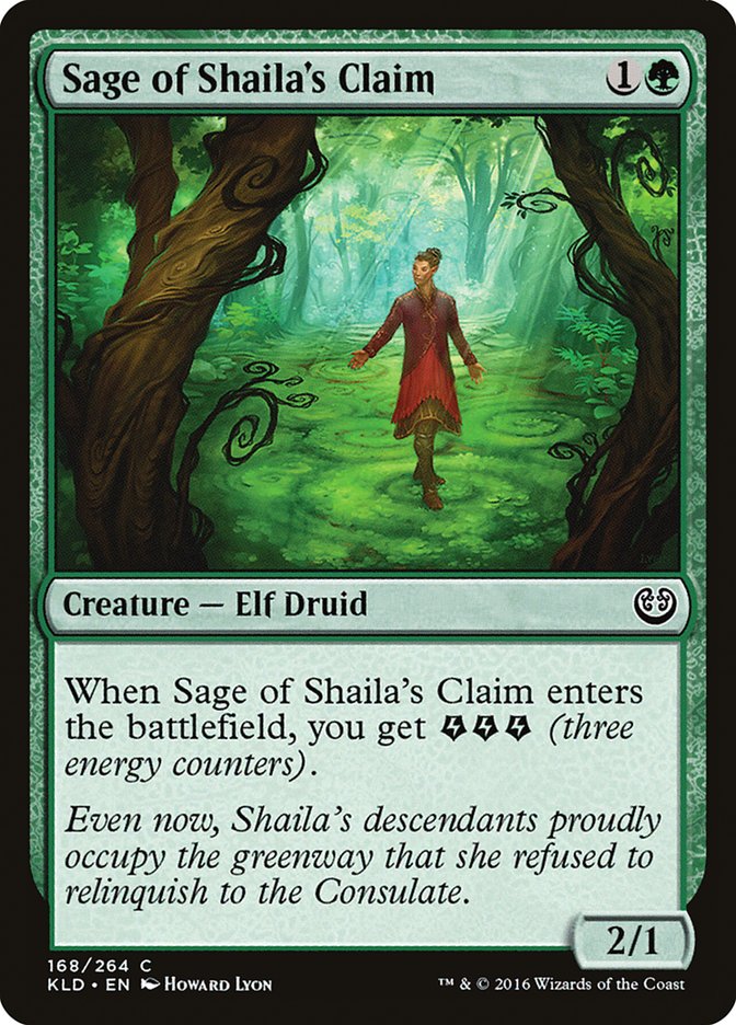 Sage of Shaila's Claim [Kaladesh] | Cracking-Singles