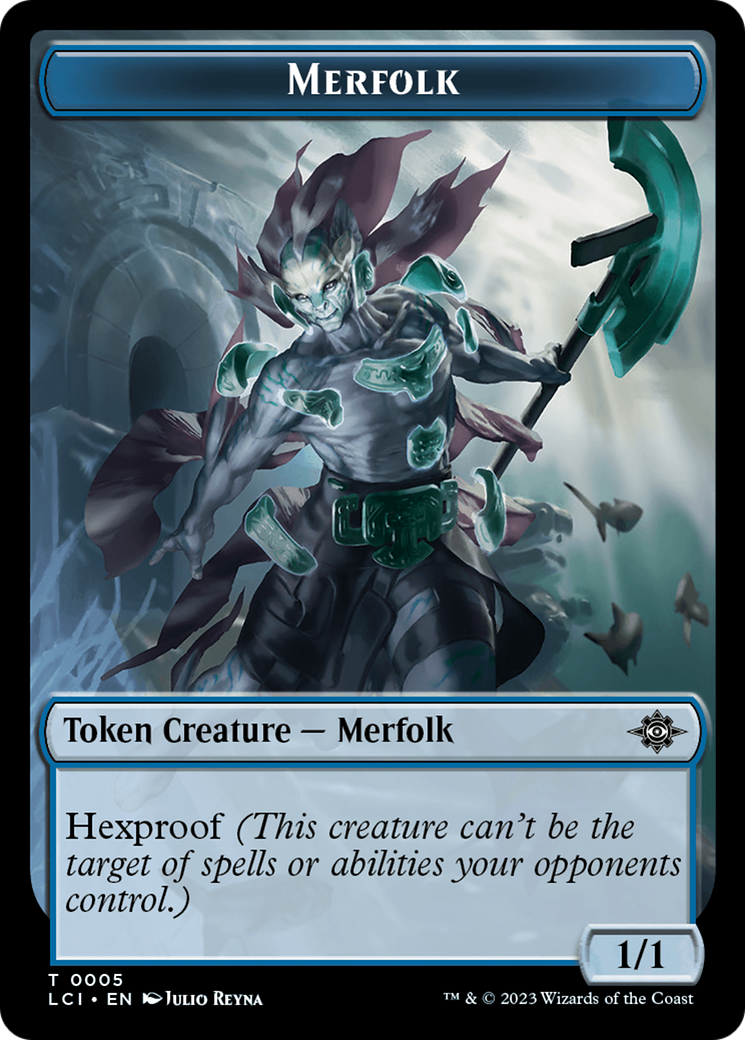 Merfolk Token [The Lost Caverns of Ixalan Tokens] | Cracking-Singles