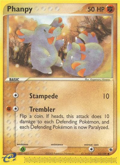 Phanpy (62/109) [EX: Ruby & Sapphire] | Cracking-Singles